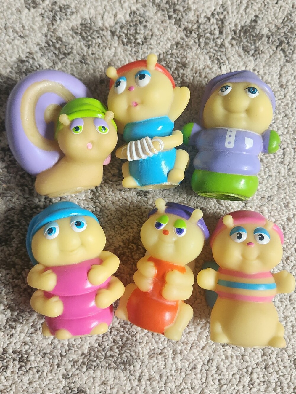 Vintage Hasbro Gloworm Toys